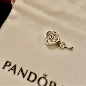 Lock of Love Pandora Charm